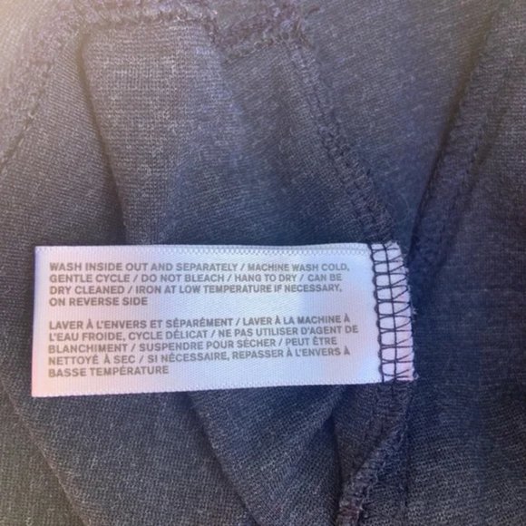 Fig Clothing Metro Joggers Pants Skinny Style Size Small Pocketed Charcoal - Picture 7 of 7